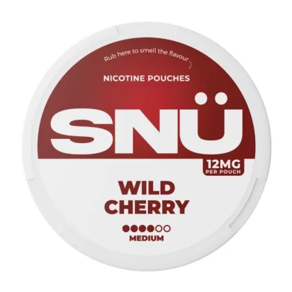 Wild Cherry Nicotine Pouches by SNU (20pk) - 18mg
