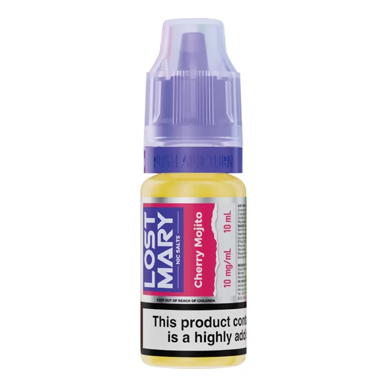 Cherry Mojito Nic Salt E-Liquid by Lost Mary (10ml) - 5mg
