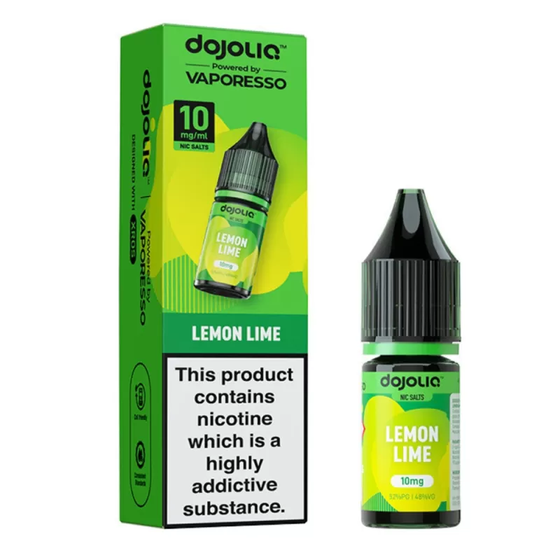 Lemon Lime Nic Salt E-Liquid by Dojoliq (10ml) - 10mg