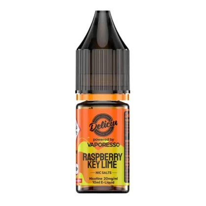 Raspberry Key Lime Nic Salt E-Liquid by Deliciu (10ml) - 20mg