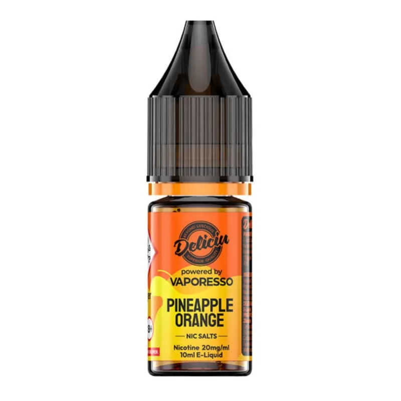 Pineapple Orange Nic Salt E-Liquid by Deliciu (10ml) - 10mg