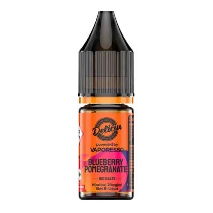 Blueberry Pomegranate Nic Salt E-Liquid by Deliciu (10ml) - 10mg