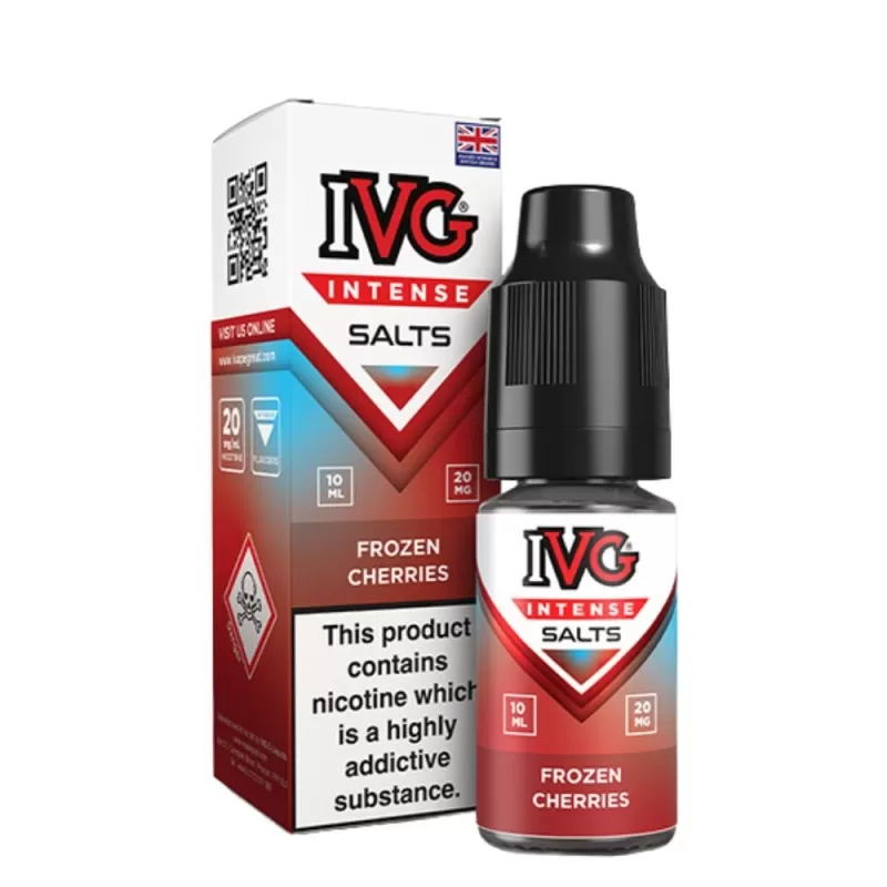 Frozen Cherries Nic Salts E-Liquid Intense Salts Series by IVG (10ml) - 20mg