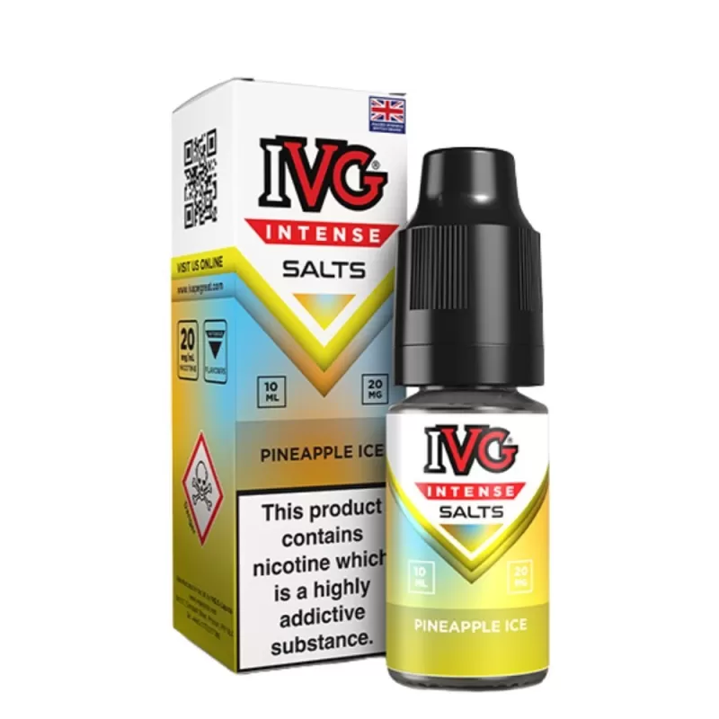 Pineapple Ice Nic Salts E-Liquid Intense Salts Series by IVG (10ml) - 20mg