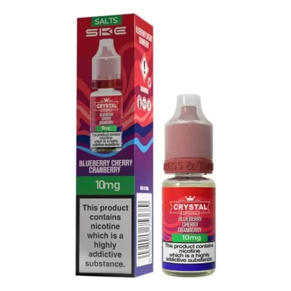 Blueberry Cherry Cranberry Nic Salt E-Liquid Original Series by SKE Crystal (10ml) - 10mg