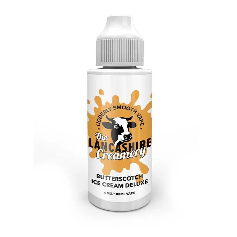 0mg The Lancashire Creamery 100ml Shortfill (70VG/30PG) - Image 2