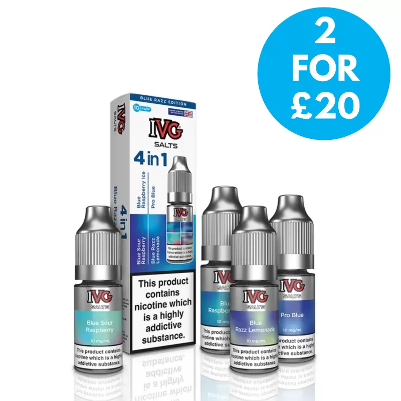 10mg IVG 4 In 1 Nic Salts