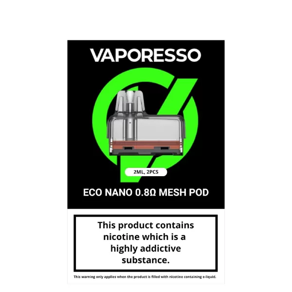 Vaporesso Eco Nano & Eco Nano Pro Replacement Pods 2ML