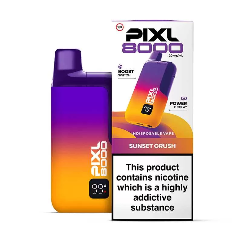 20mg (2%) PIXL 8000 (8K Puffs) Vape Kit - Image 3