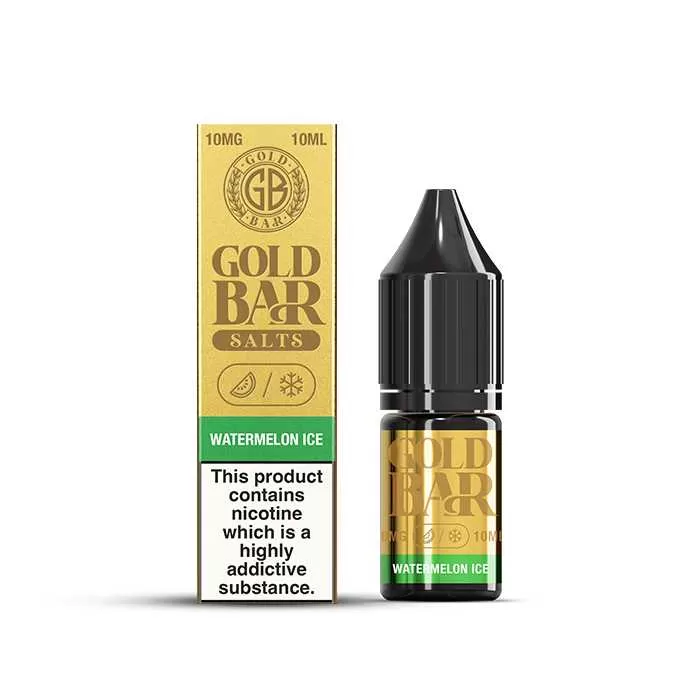 10mg (1%) Gold bar 10ml Nic Salt - Image 2