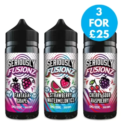0mg Seriously Fusionz Doozy Vape 100ml Shortfill (70VG/30PG)
