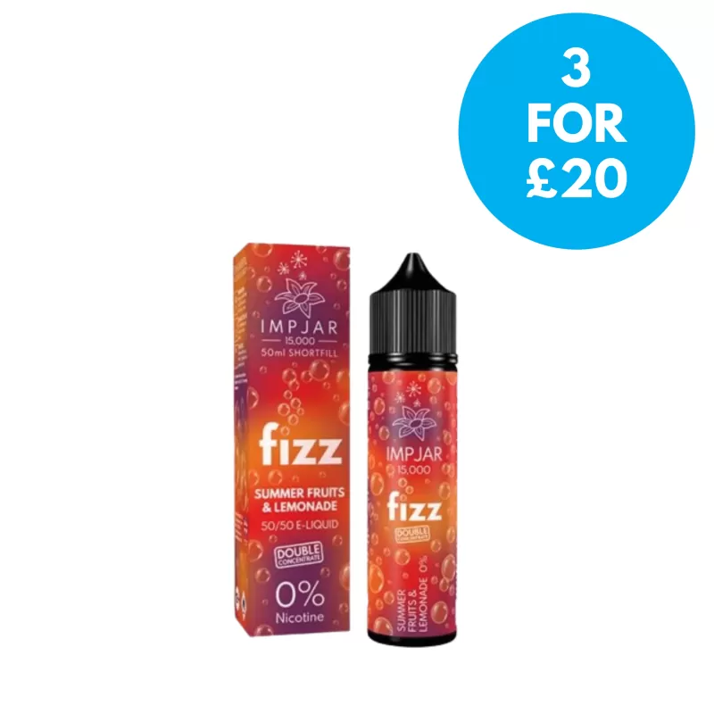 0mg Imp Jar FIZZ 50ml Shortfill (50VG/50PG)