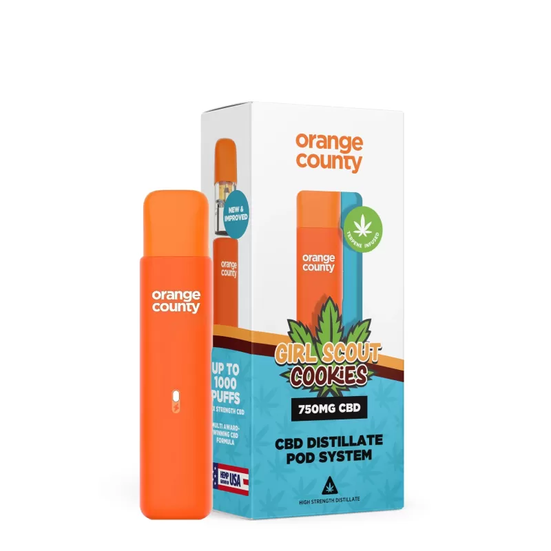 Orange County CBD 750mg Prefilled Vape Kit - Image 3