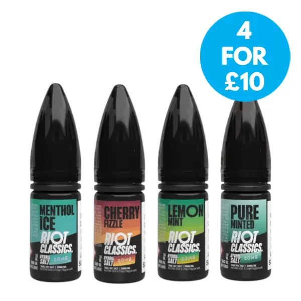 20mg Riot Squad Original Nic Salts 10ml (50VG/50PG)