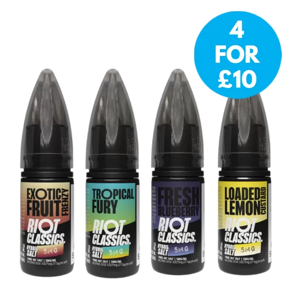 10mg Riot Squad Original Nic Salts 10ml (50VG/50PG)