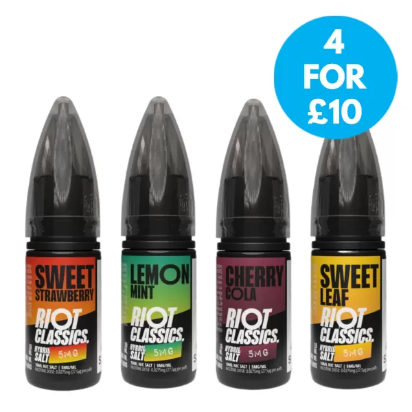 5mg Riot Squad Original Nic Salts 10ml (50VG/50PG)