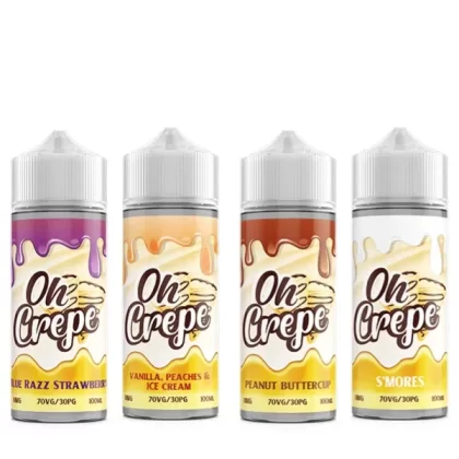 0mg Oh Crepe 100ml Shortfill (70VG/30PG)