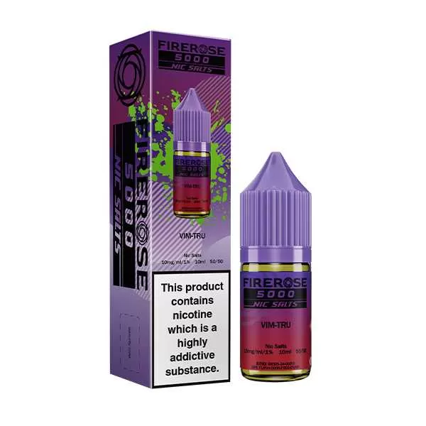 20mg Elux Firerose 5000 Nic salts 10ml (50VG/50PG) - Image 2
