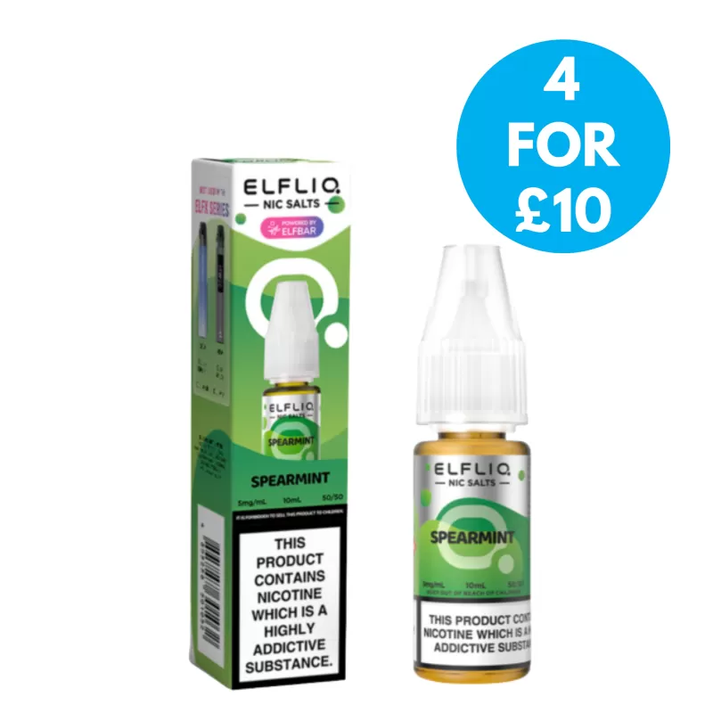 5mg (0.5%) ELFLIQ By Elf Bar 10ml Nic Salt