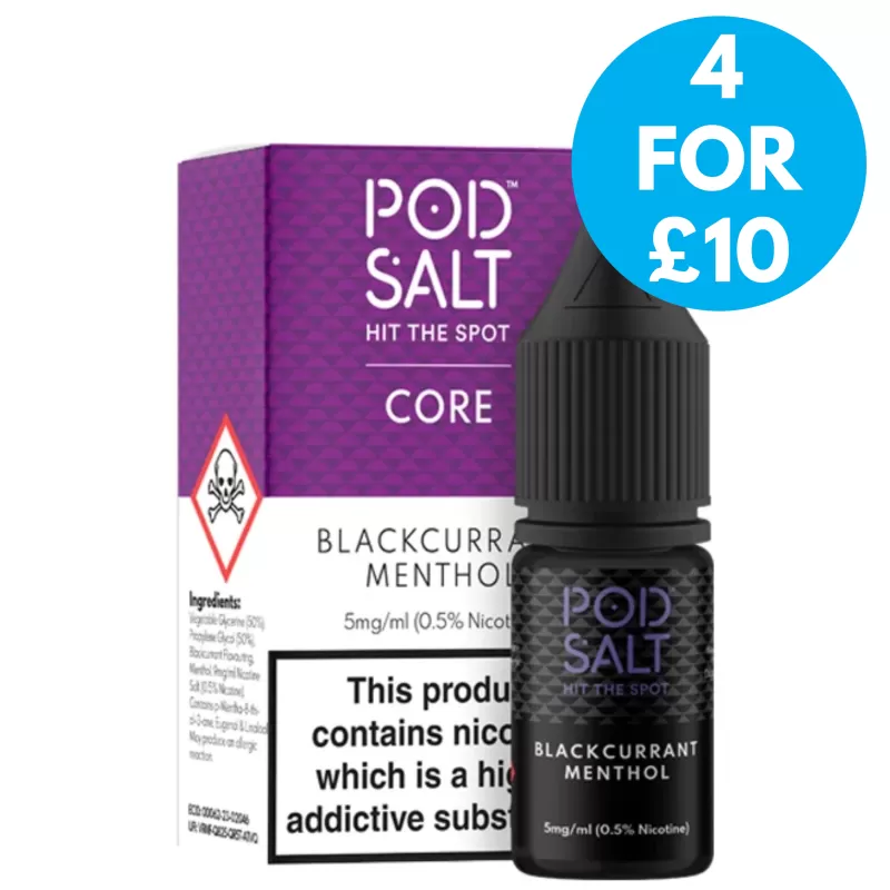5mg Pod Salt Core 10ml Nic Salt (50VG/50PG)