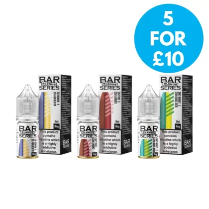 10mg Bar Series Blends Nic Salts (50VG/50PG)
