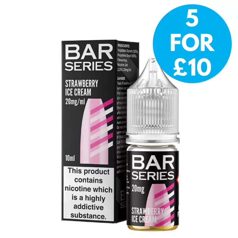 20mg (2%) Bar Series 10ml Nic Salts