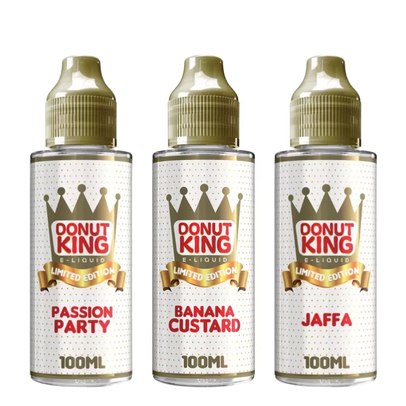0mg Donut King Limited Edition 100ml Shortfill (70VG/30PG)