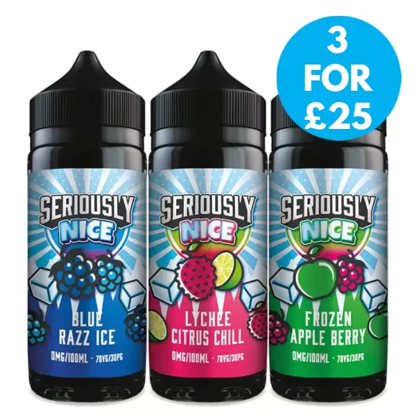 0mg Doozy Vape Co Seriously Nice 100ml Shortfill (70VG/30PG)