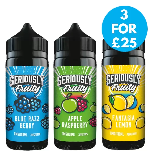 0mg Seriously Fruity by Doozy Vape 100ml Shortfill (70VG/30PG)