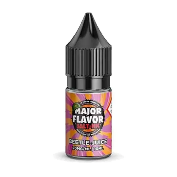 20mg Major Flavor Nic Salts 10ml (60VG/40PG) - Image 3