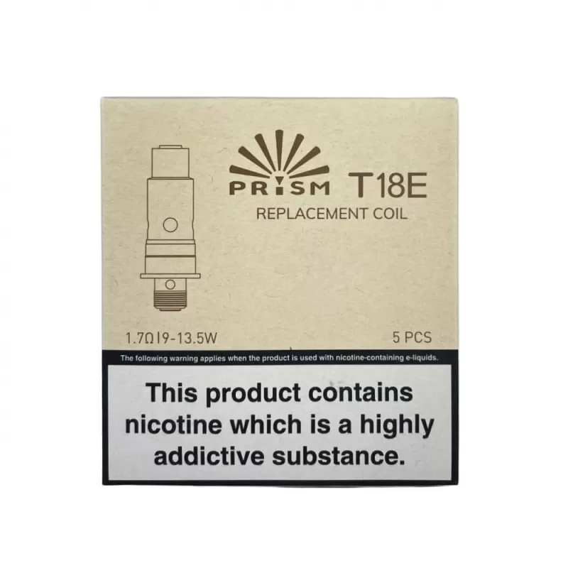 Prism T18E / T22E Endura Replacement Coils by Innokin (5 Pack) - 1.7 Ohm - Image 2
