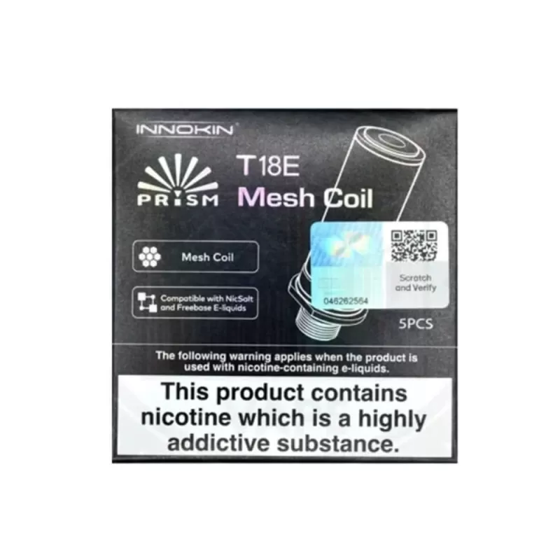 Prism T18E / T22E Endura Replacement Coils by Innokin (5 Pack) - 1.7 Ohm - Image 3