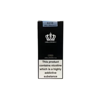 Crown 5 Replacement Coils by Uwell (4 Pack) - 0.23 Ohm