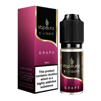 Grape E-Liquid by Vapouriz (10ml) - 12mg