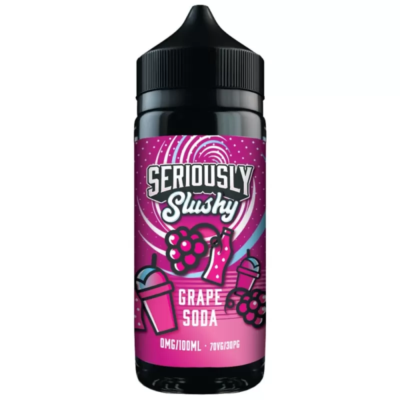 Grape Soda Shortfill E-Liquid Seriously Slushy Series by Doozy Vape Co (100ml) - 0mg