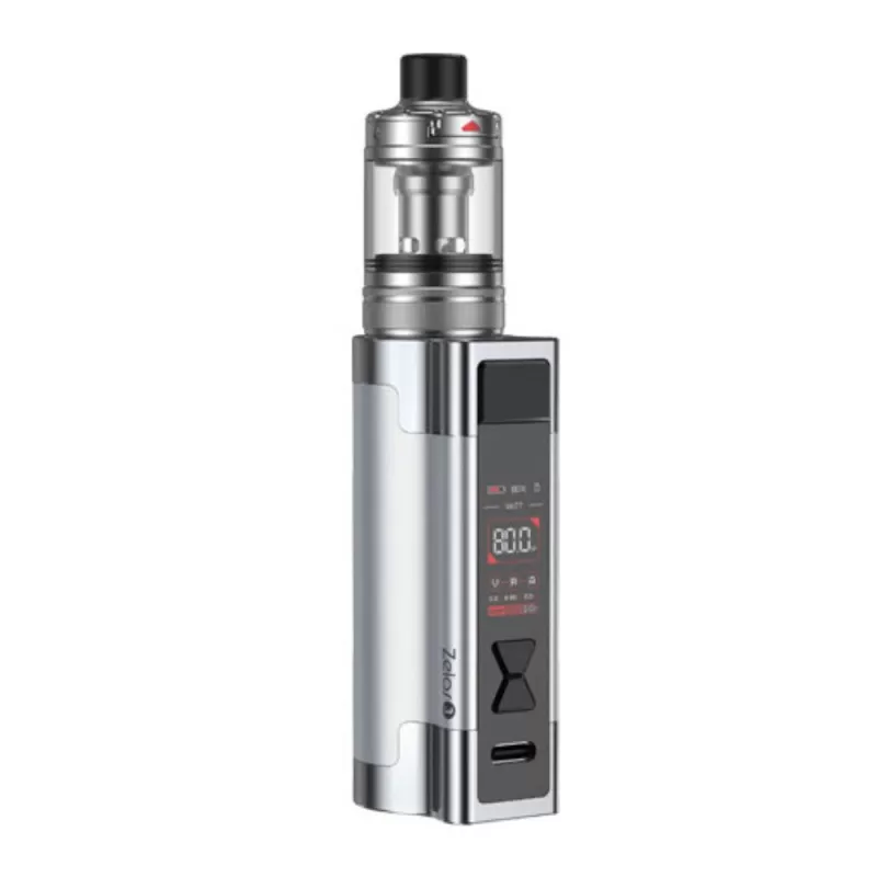 Zelos 3 Vape Kit by Aspire - Metallic Silver - Image 2