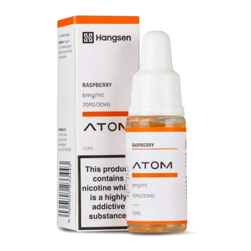 Raspberry E-Liquid Atom Series by Hangsen (10ml) - 18mg