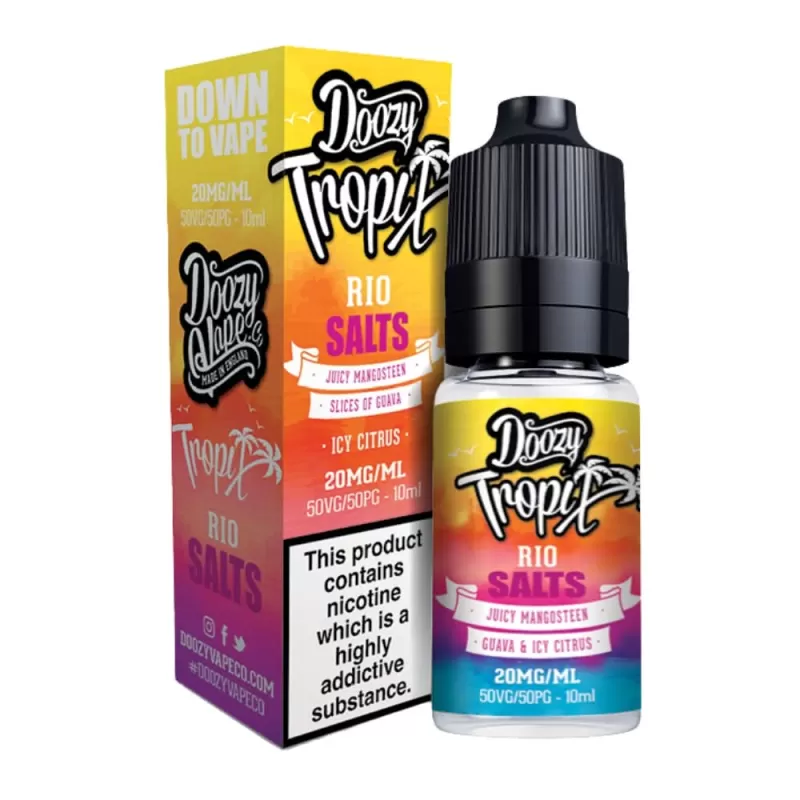 Rio Nic Salt E-Liquid Tropix Series by Doozy Vape Co (10ml) - 20mg