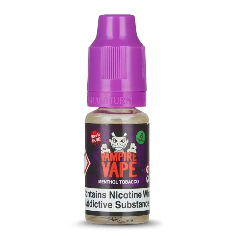 Menthol Tobacco E-Liquid by Vampire Vape (10ml) - 12mg
