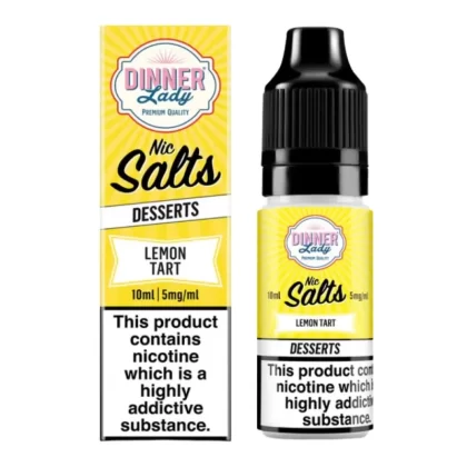 Lemon Tart Nic Salt E-Liquid by Dinner Lady (10ml) - 20mg