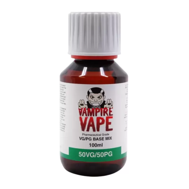 Base Mix 50VG/50PG E-Liquid by Vampire Vape (100ml) - 0mg