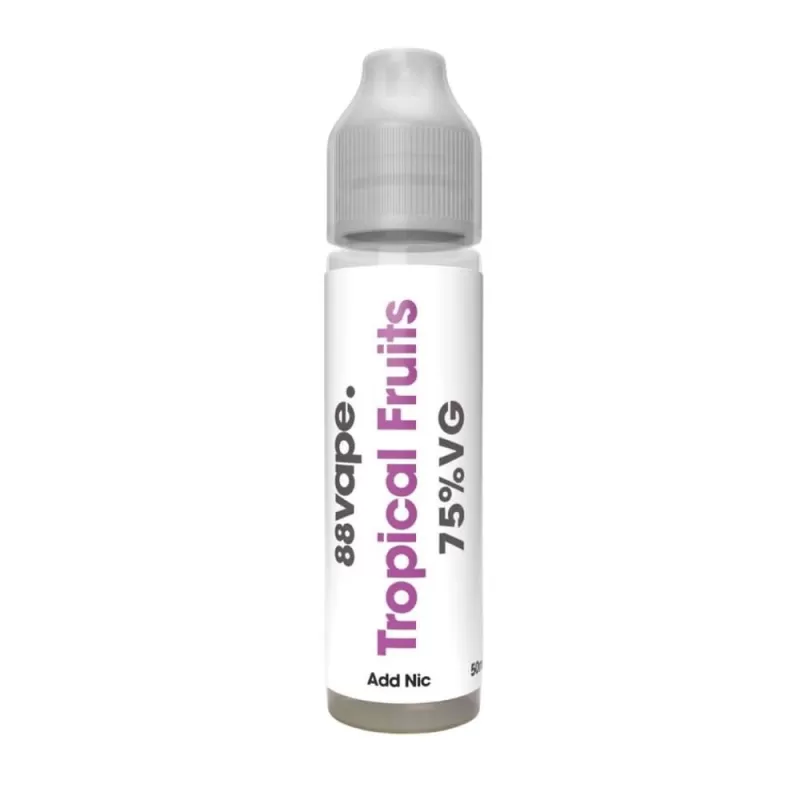 Tropical Fruits Shortfill E-Liquid by 88vape (50ml) - 0mg - Image 2