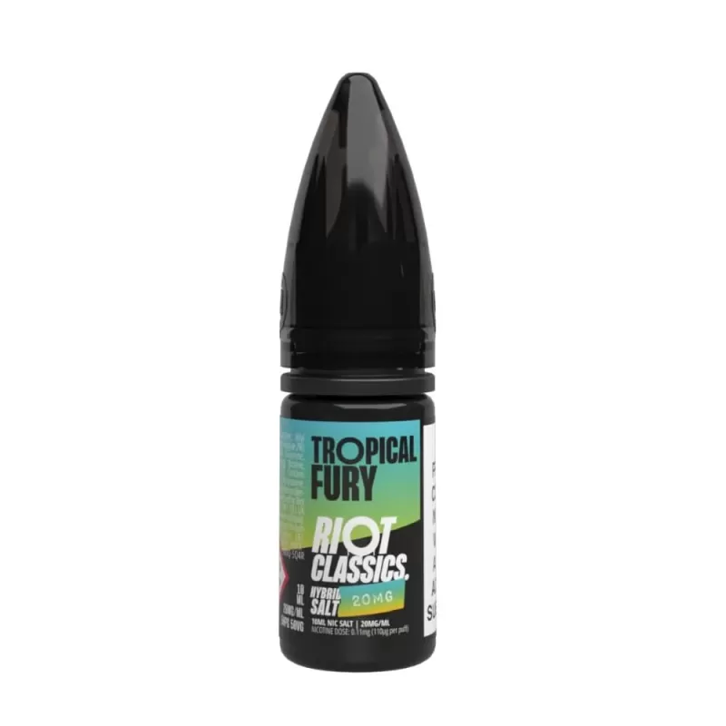 Tropical Fury Hybrid Salt E-Liquid by Riot Squad (10ml) - 10mg