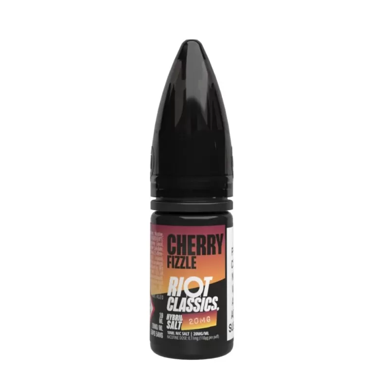 Cherry Fizzle Hybrid Salt E-Liquid by Riot Squad (10ml) - 20mg