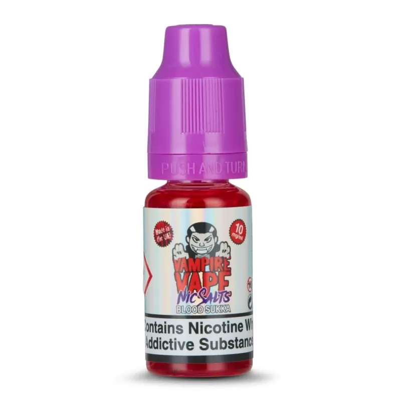 Blood Sukka Nic Salt E-Liquid by Vampire Vape (10ml) - 20mg