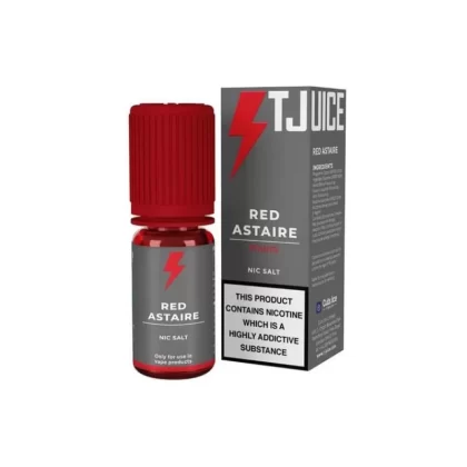 Red Astaire Nic Salt E-Liquid by T Juice (10ml) - 5mg