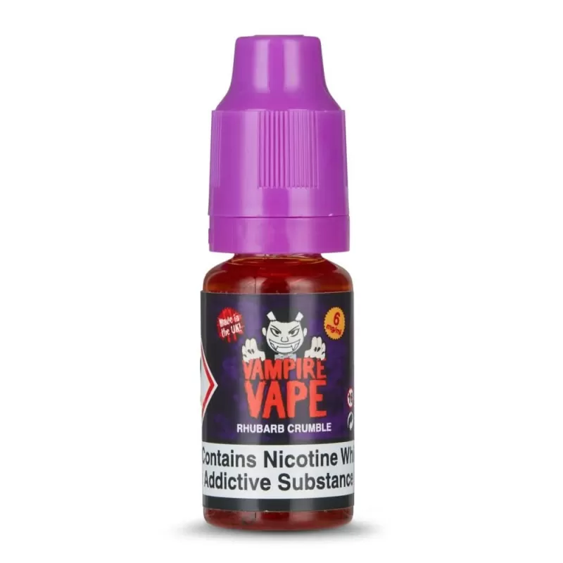 Rhubarb Crumble E-Liquid by Vampire Vape (10ml) - 3mg