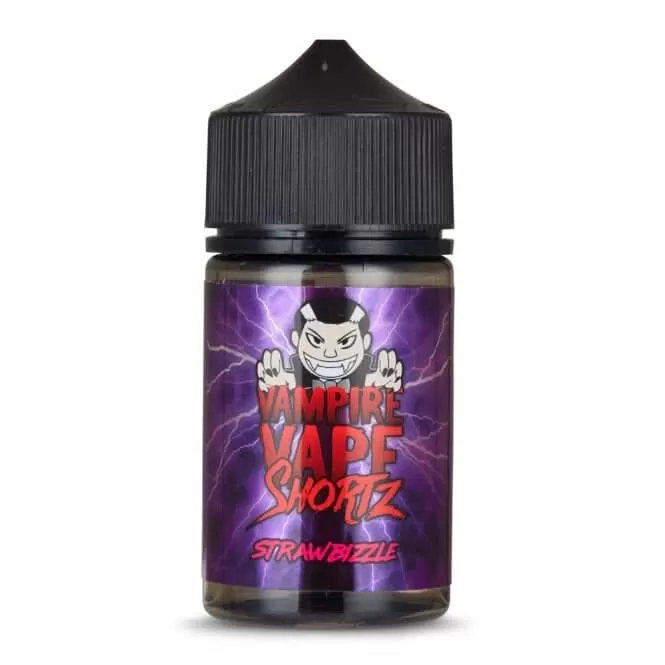 Strawbizzle Shortfill E-Liquid Shortz Series by Vampire Vape (50ml) - 0mg