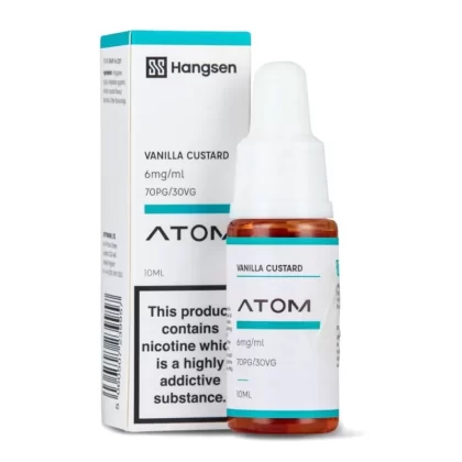Vanilla Custard E-Liquid Atom Series by Hangsen (10ml) - 0mg