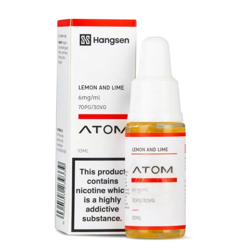 Lemon & Lime E-Liquid Atom Series by Hangsen (10ml) - 12mg